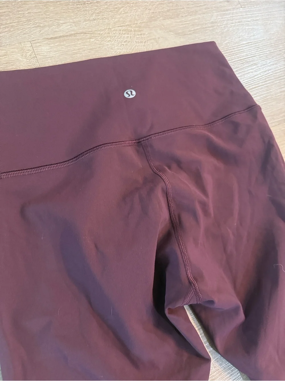 lululemon athletica Maroon High-Rise Leggings